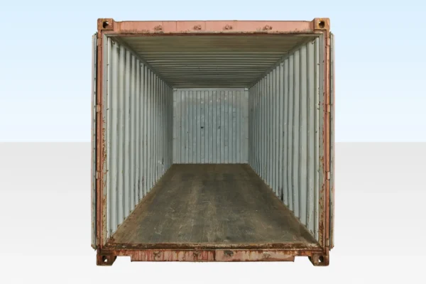 353 20ft Used Container Doors Open