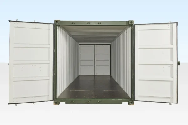 8 20ft Tunnel Container front doors open final