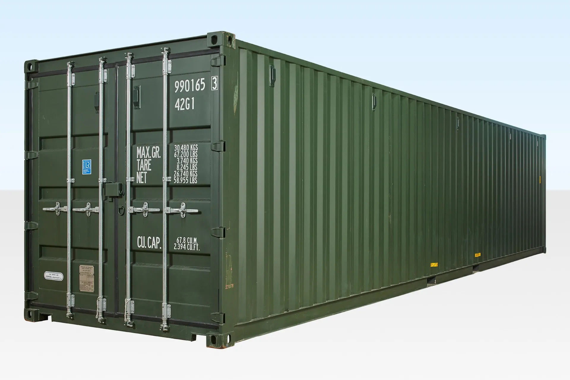 930 40ft Container Green v2